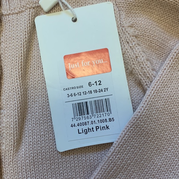 Powder Pink Castro Cardigan - Picture 3 of 6